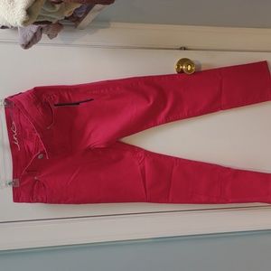 INC Woman's Denim pants Size 8 Petite Skinny Leg, Regular Fit, Fusha NWT